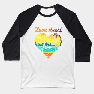Love Heart Baseball T-Shirt